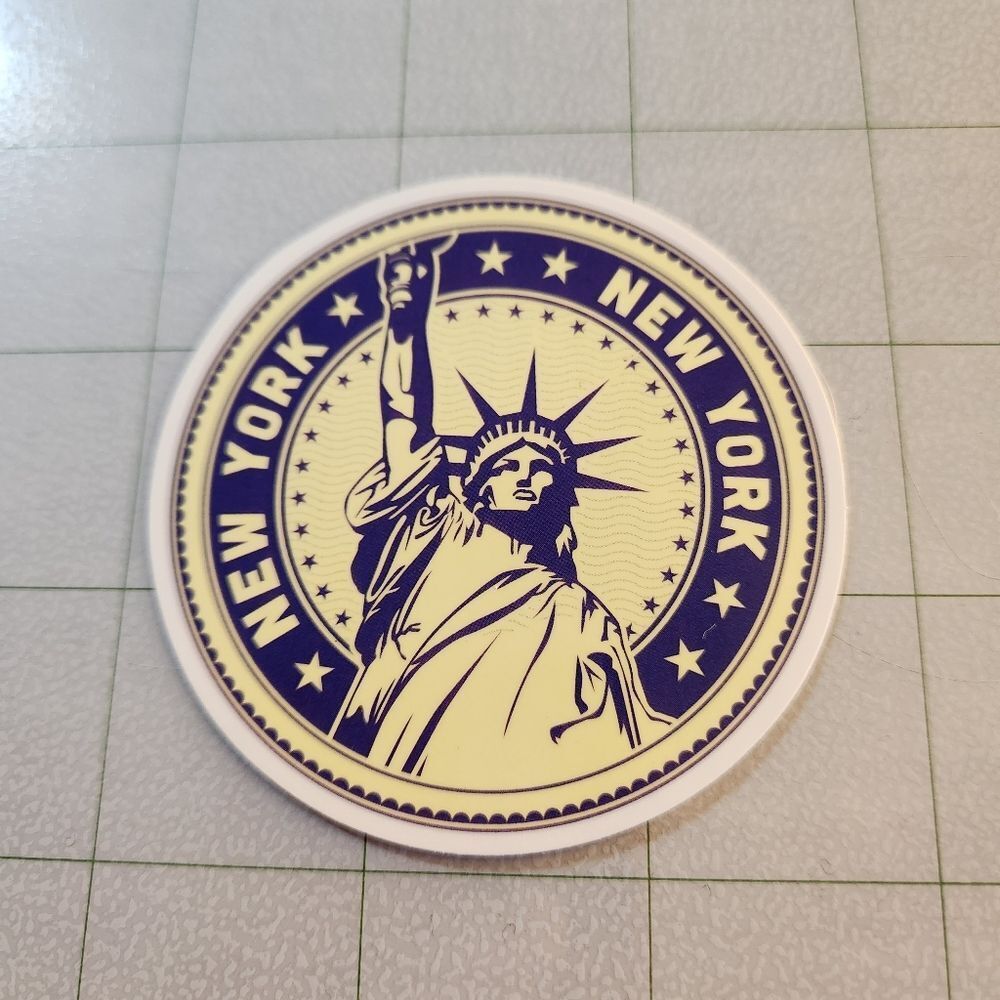 10 for $10 Sticker New York Statue Of Liberty